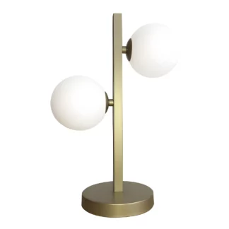 Lampa stołowa Kama na szafkę nocną w sypialni