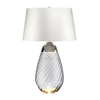 Lampa stołowa Lena na komodę w salonie