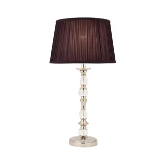 Lampa stołowa Polina na stolik w salonie