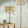 Lampa stołowa Stanford na kominek w salonie