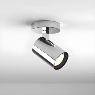 Lampa sufitowa Aqua Single do czytania w salonie