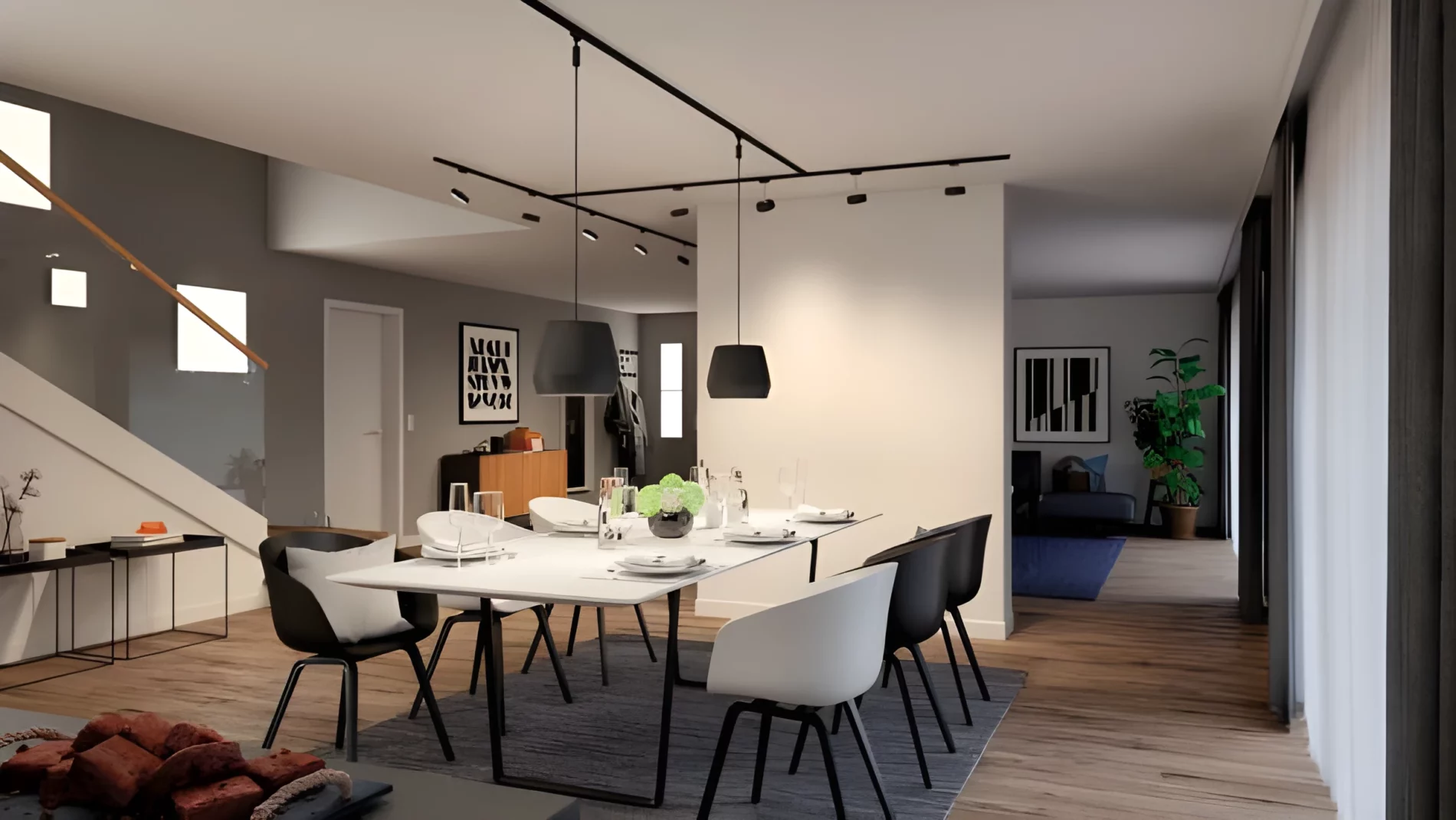 Lampa sufitowa Circle do systemu szynowego URail