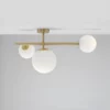 Lampa sufitowa Dione - Aldex - do eleganckiej sypialni w stylu Art Deco