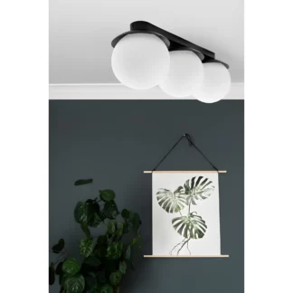 Lampa sufitowa Kuul B do małego salonu