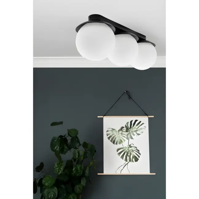 Lampa sufitowa Kuul B do małego salonu