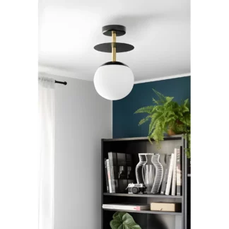 Lampa sufitowa Plaat B nad strefę rozrywki