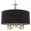 Lampa wisząca Abu Dhabi nad sofą w salonie