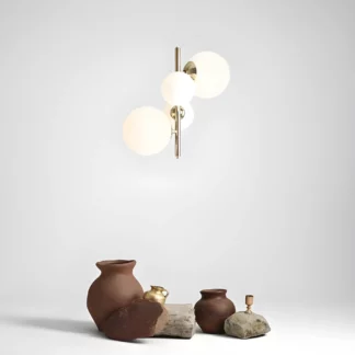 Lampa wisząca Bloom nad stolik kawowy