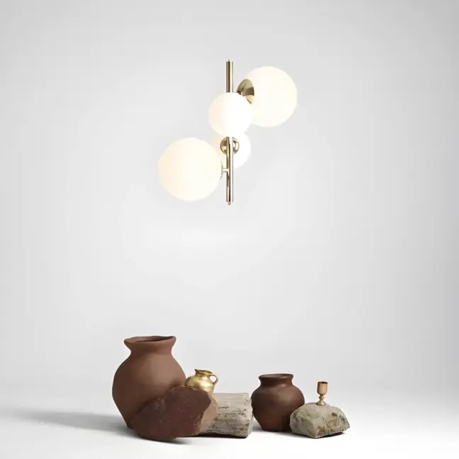 Lampa wisząca Bloom nad stolik kawowy