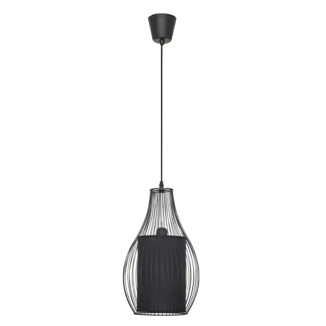 Lampa wisząca Camilla - kolor Czarny - 4610