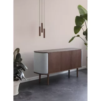 Lampa wisząca Chimes Cluster nad szafkę w salonie