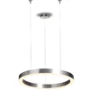 Lampa wisząca Circle nad stolik w salonie