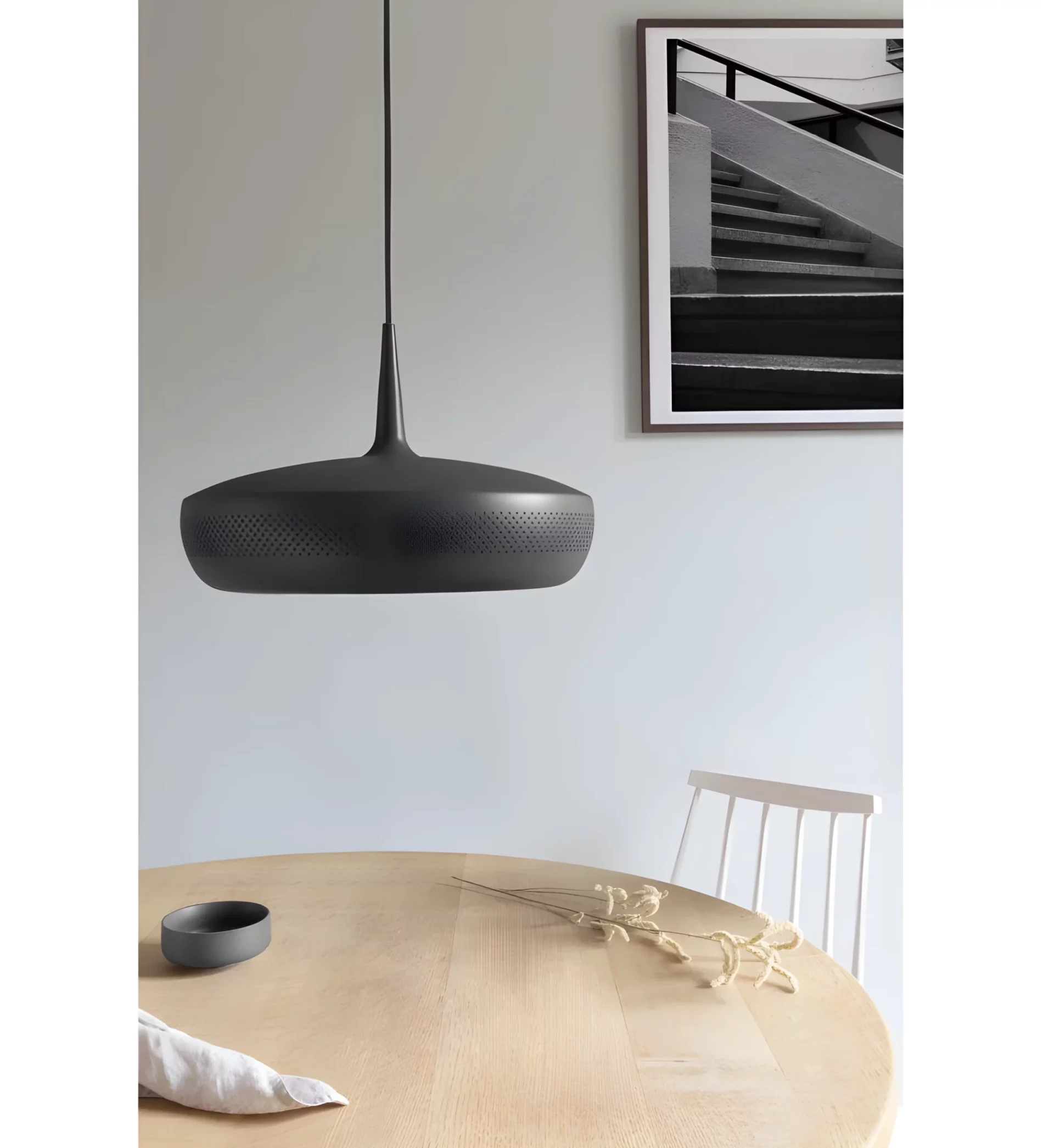 Lampa wisząca Clava Dine Black skandynawska