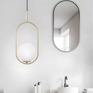 Lampa wisząca Cordel do pięknej łazienki