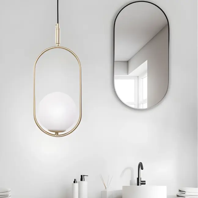 Lampa wisząca Cordel do pięknej łazienki