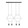Lampa wisząca Linea do nowoczesnej jadalni