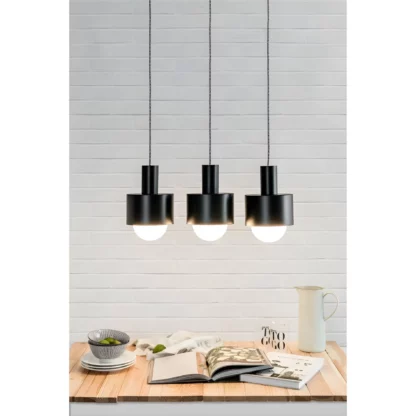 Lampa wisząca Enkel nad stół w jadalni