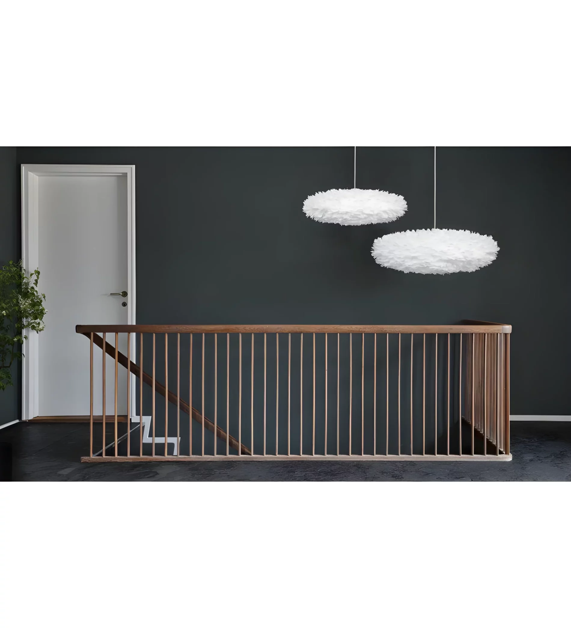 Lampa wisząca Eos Esther L nad klatkę schodową