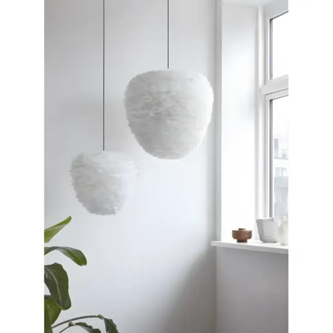 Lampa wisząca Eos Evia Medium nad strefę relaksu