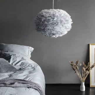 Lampa wisząca Eos L do stylowej sypialni