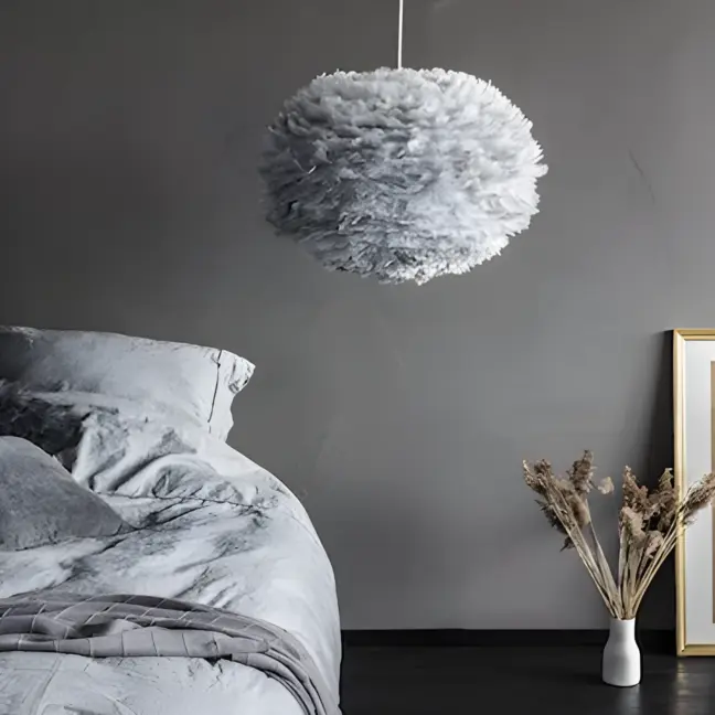 Lampa wisząca Eos L do stylowej sypialni