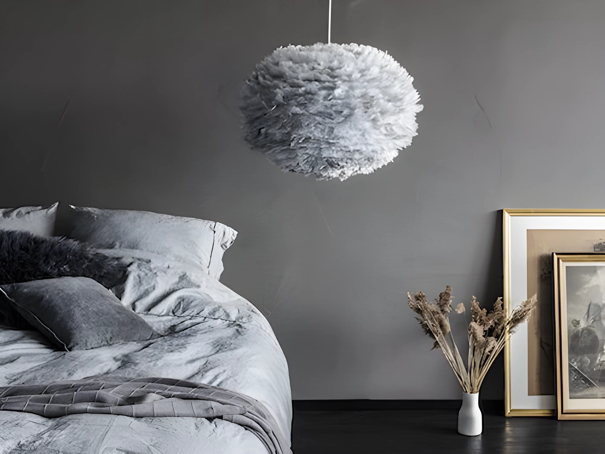 Lampa wisząca Eos L do stylowej sypialni