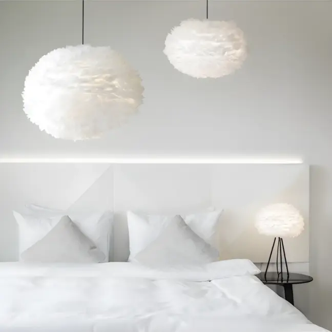 Lampa wisząca Eos Light S do sypialni