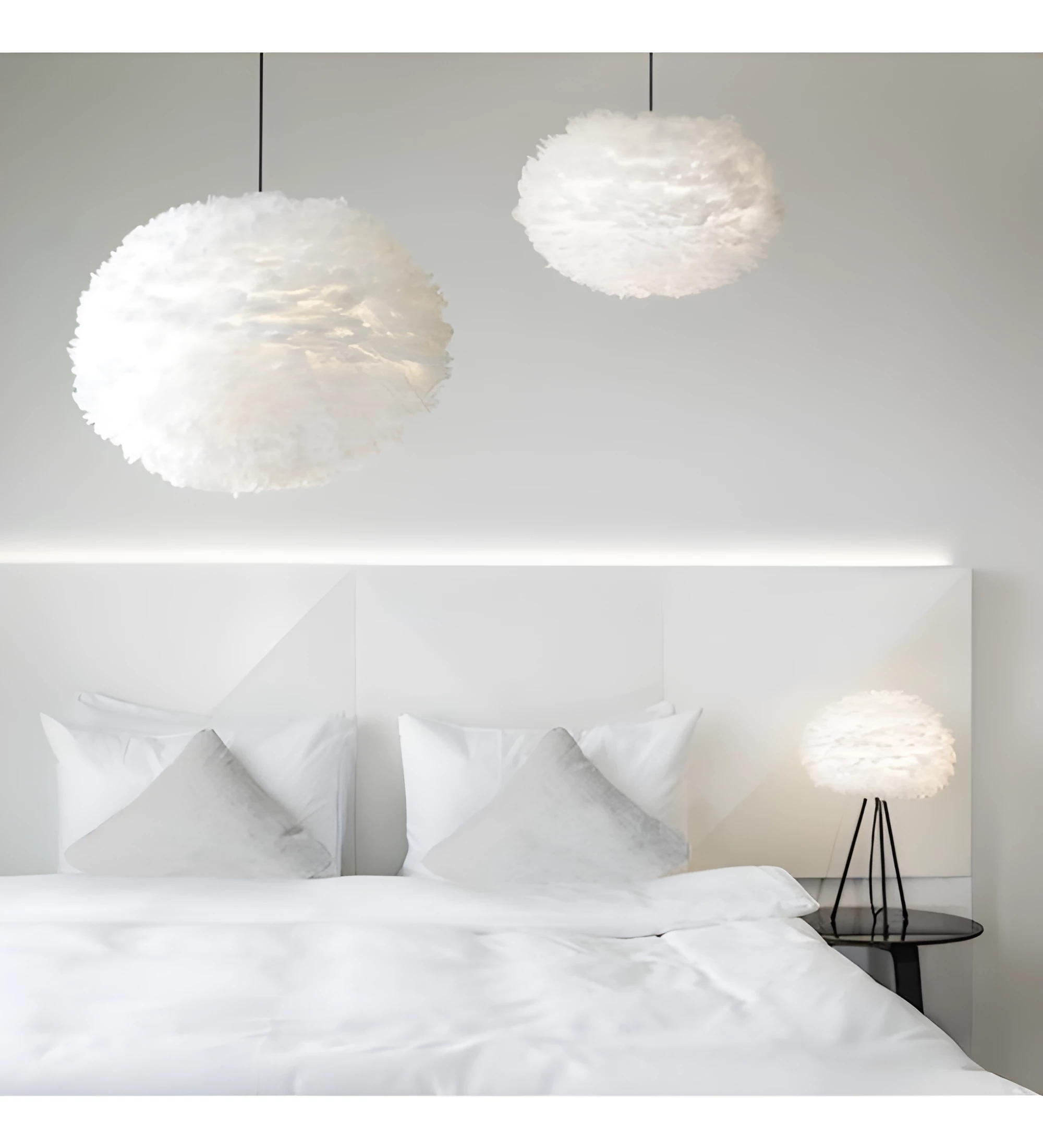 Lampa wisząca Eos Light S do sypialni