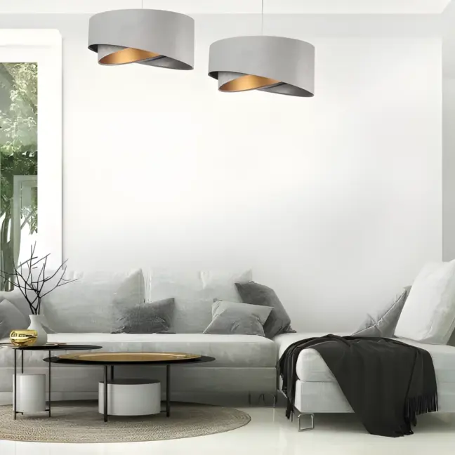 Lampa wisząca Galaxy do eleganckiego salonu nad sofę