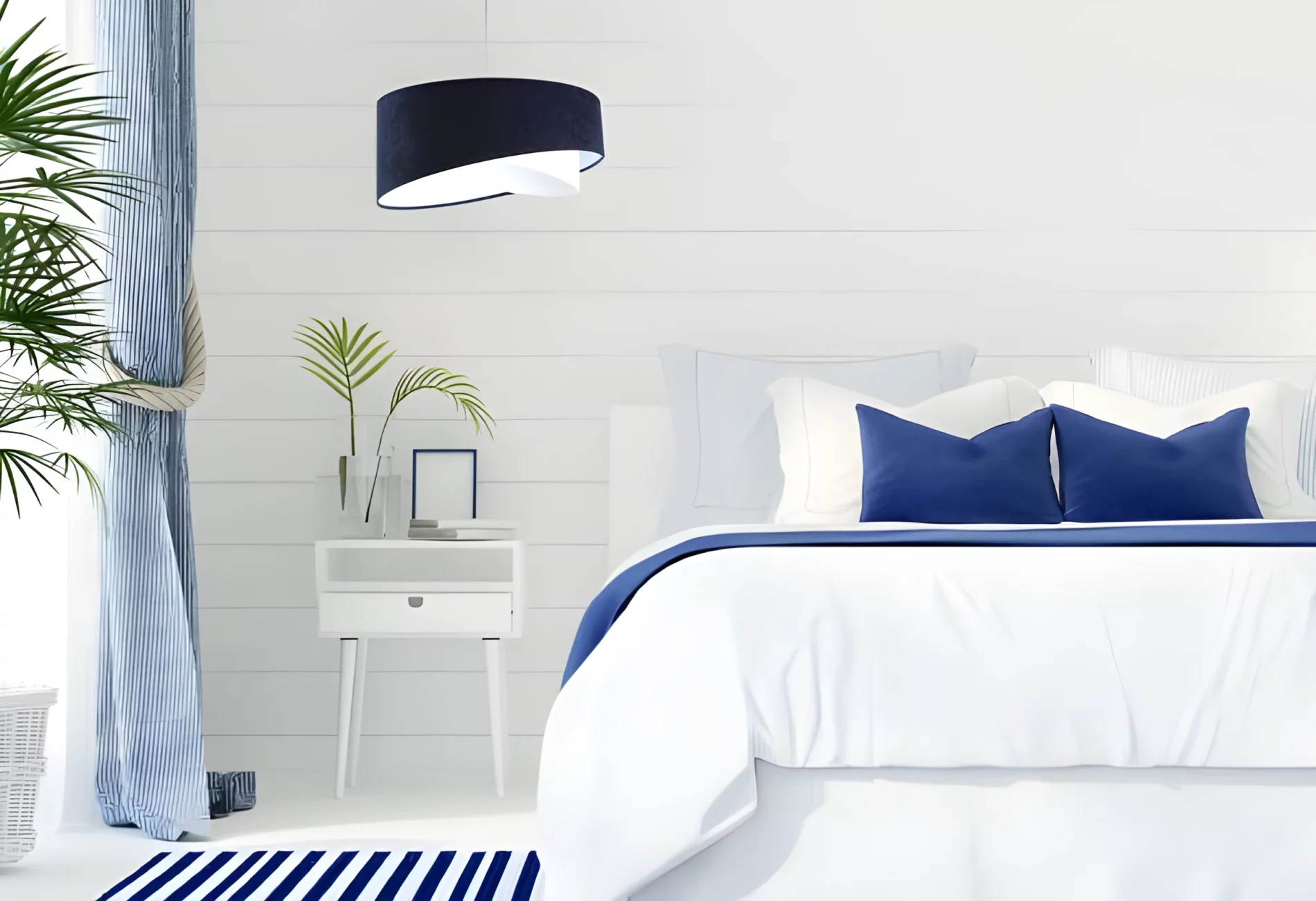 Lampa wisząca Galaxy do marynistycznej sypialni