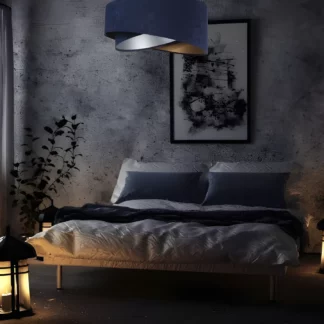 Lampa wisząca Galaxy nad łóżko w sypialni