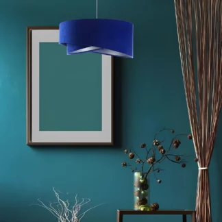 Lampa wisząca Galaxy - srebrny środek