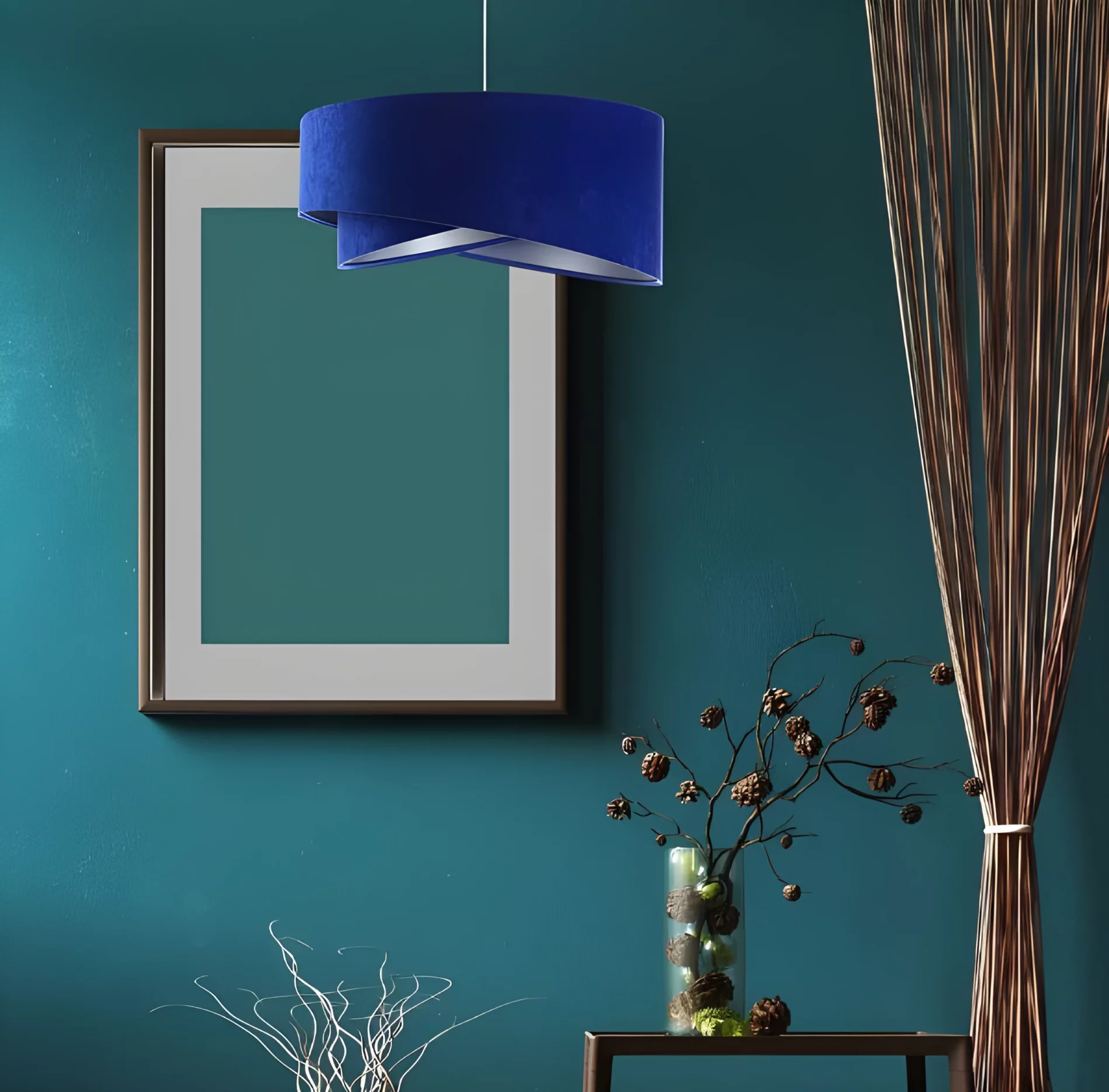 Lampa wisząca Galaxy - srebrny środek