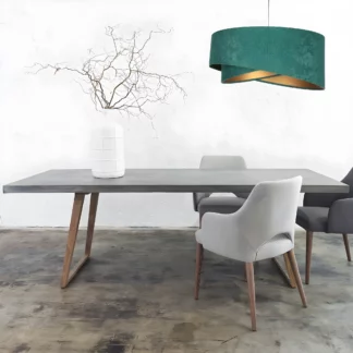 Lampa wisząca Galaxy - welurowa do salonu