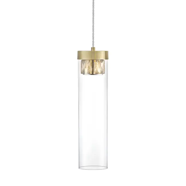 Lampa wisząca Gem do stylowej sypialni