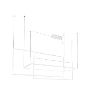 Lampa wisząca Geometric do dużej kuchni