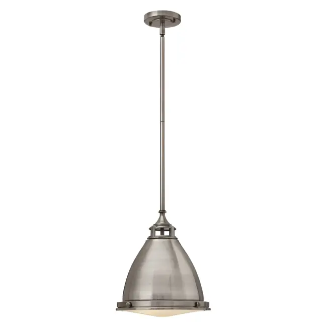 Lampa wisząca Hamilton nad kamienny blat w kuchni