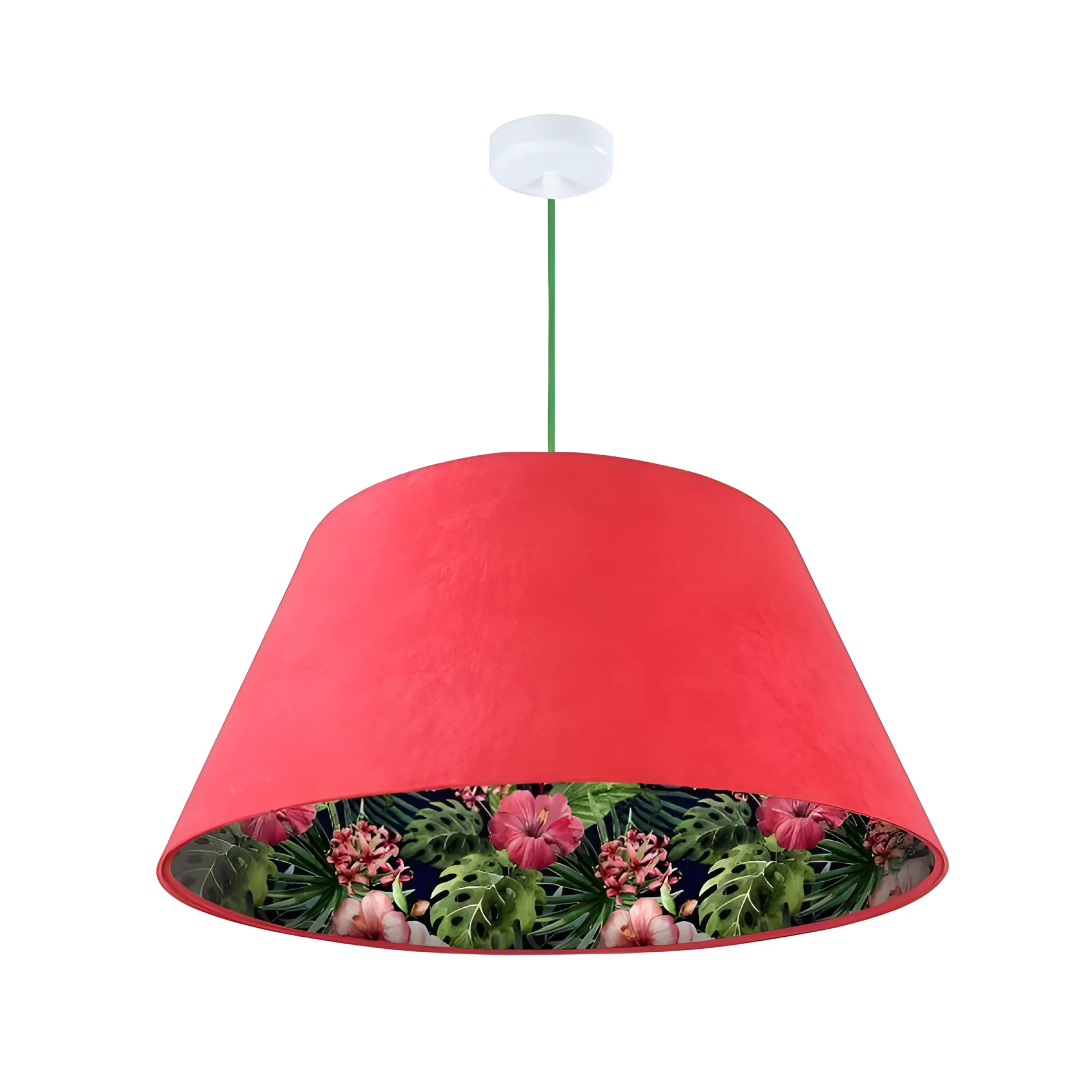 Lampa wisząca Jungle nad komodę w salonie