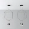 Lampa wisząca Linea do nowoczesnego salonu