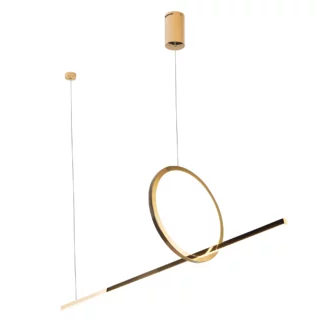 Lampa wisząca Lozanna do salonu nad komodę