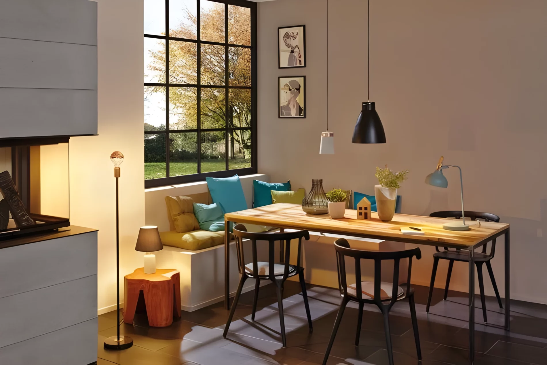 Lampa wisząca Neordic Roald do jadalni i salonu