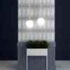 Lampa wisząca Plaat A do pięknego salonu