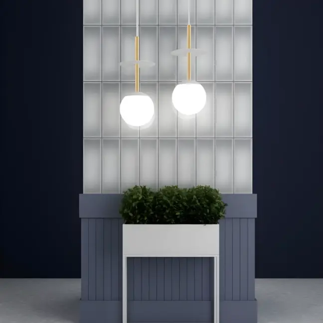 Lampa wisząca Plaat A do pięknego salonu