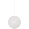 Lampa wisząca Rispapir nad stolik w salonie