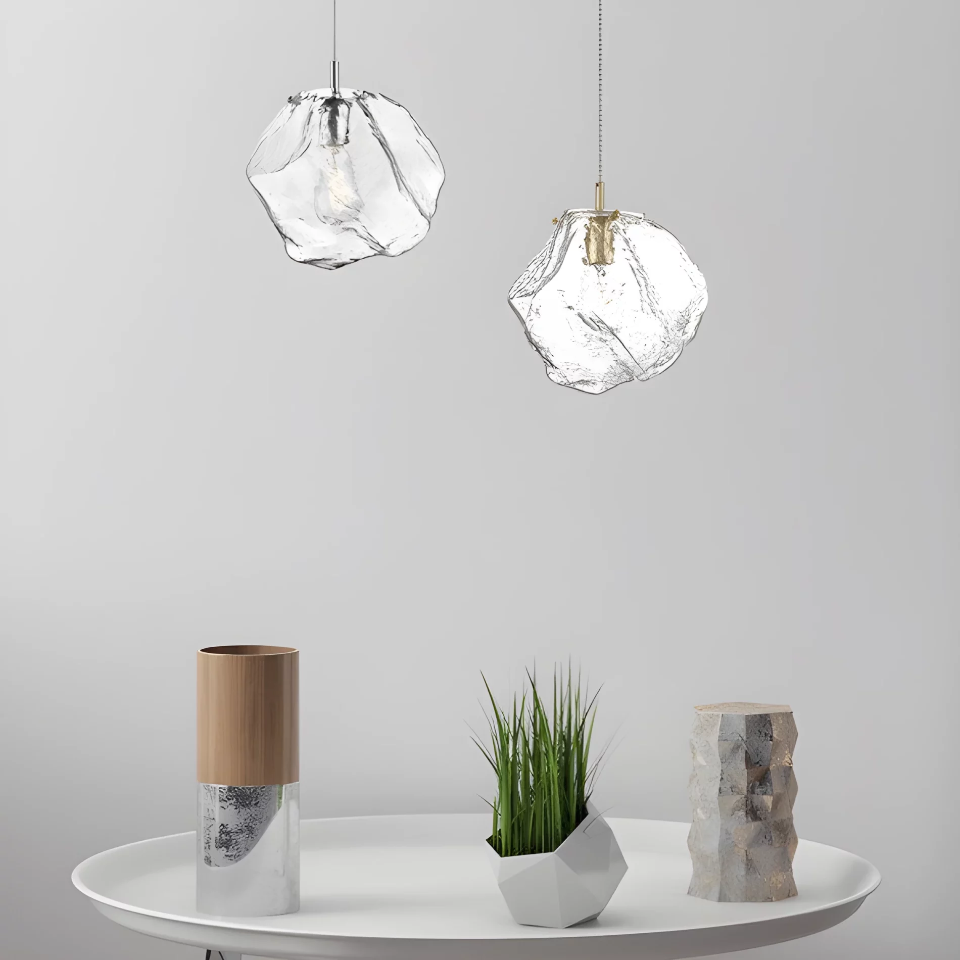 Lampa wisząca Rock nad stół w jadalni