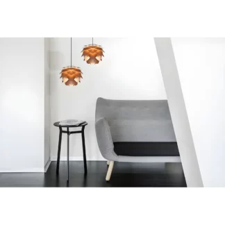 Lampa wisząca Silvia Mini nad stolik w salonie