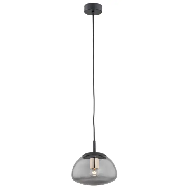 Lampa wisząca Trini S nad prostokątny stół w jadalni