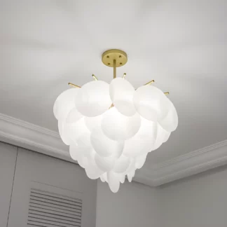 Lampa wisząca Tromso do sypialni