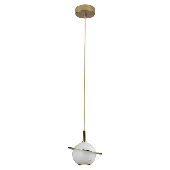 Lampa wisząca Uranos do salonu nad stolik