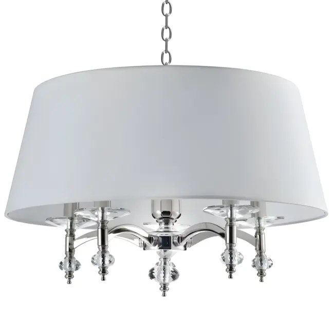 Lampa wisząca Verona nad łóżko w sypialni